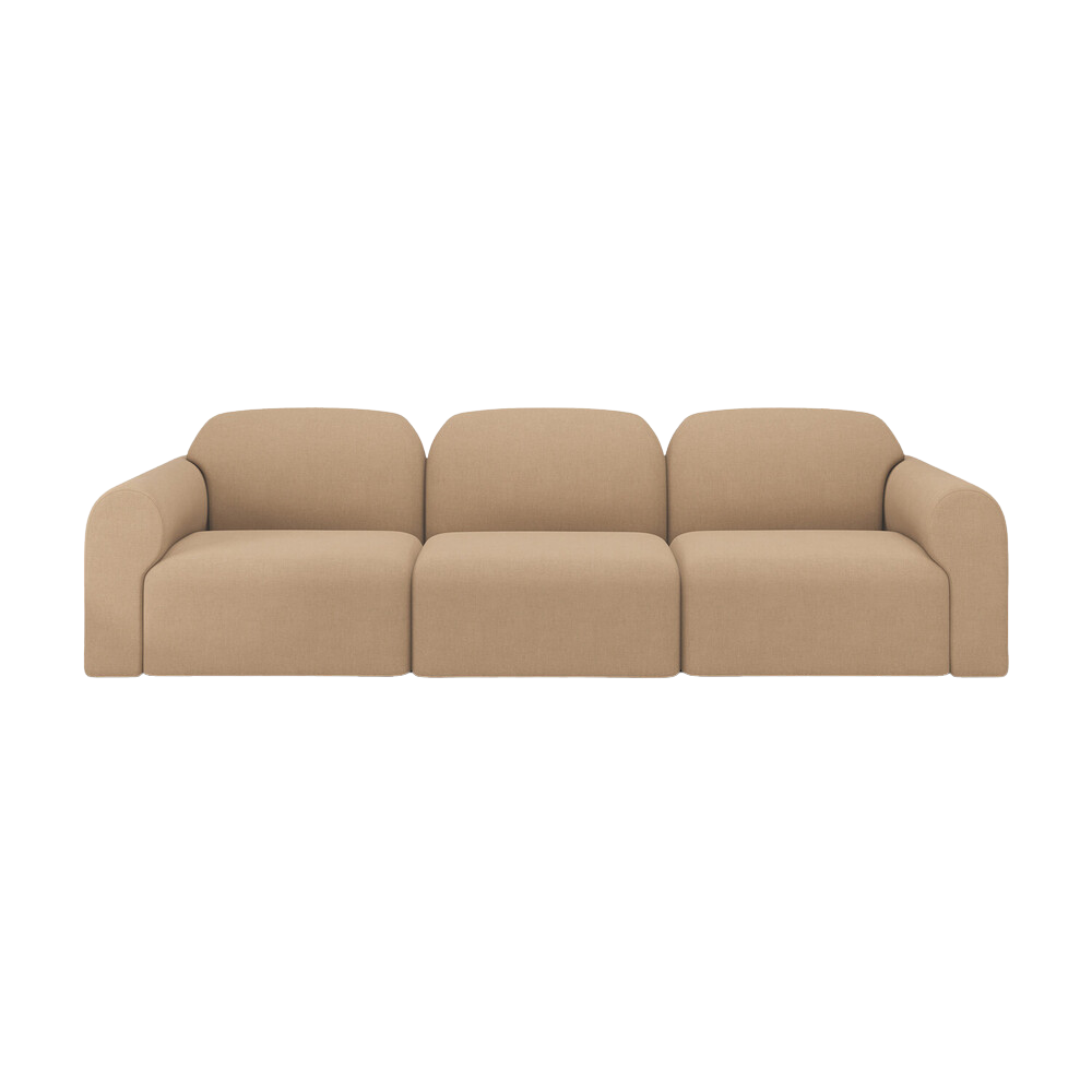 The Bulky Modular Three Seater Sofa from Ethnicraft.