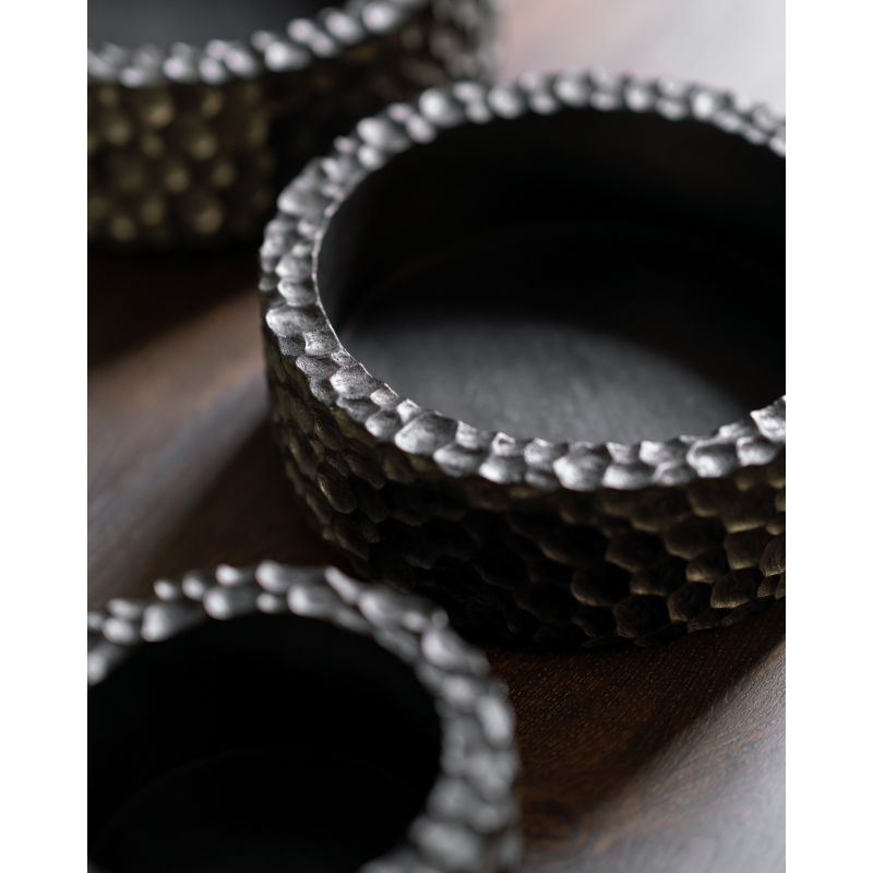 The Chopped Bowl Set from Ethnicraft in a living space.