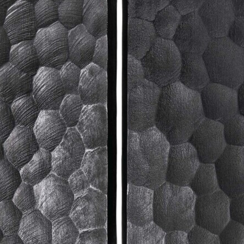 The Chopped Room Divider from Ethnicraft screen gap.