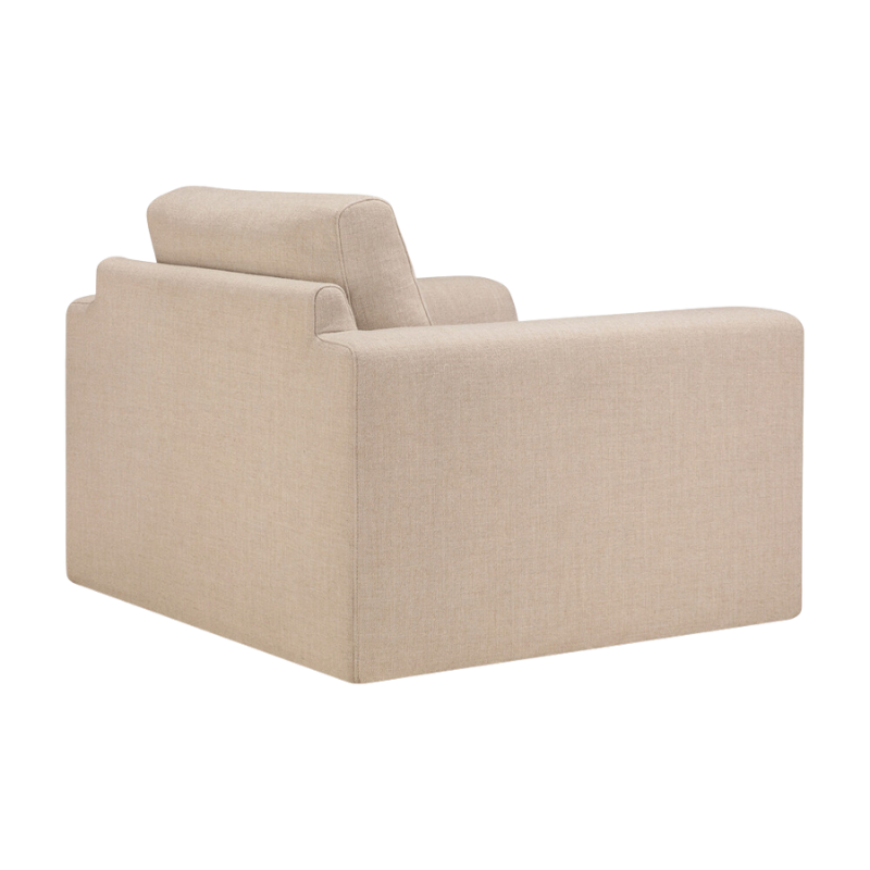 The Ease Lounge Chair by Ethnicraft from the back side.
