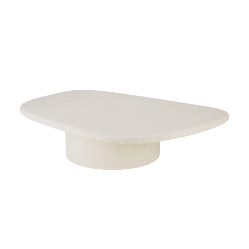 The Elements Coffee Table from Ethnicraft from an angle.