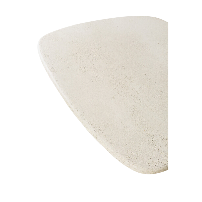 The Elements Coffee Table from Ethnicraft in detail.