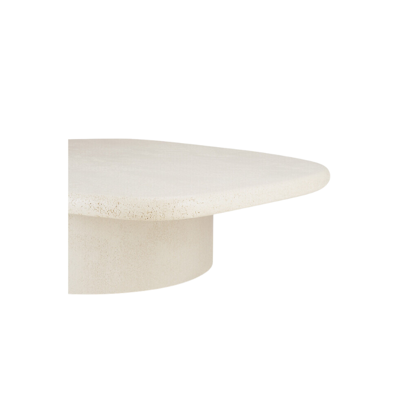 The Elements Coffee Table from Ethnicraft from the side.