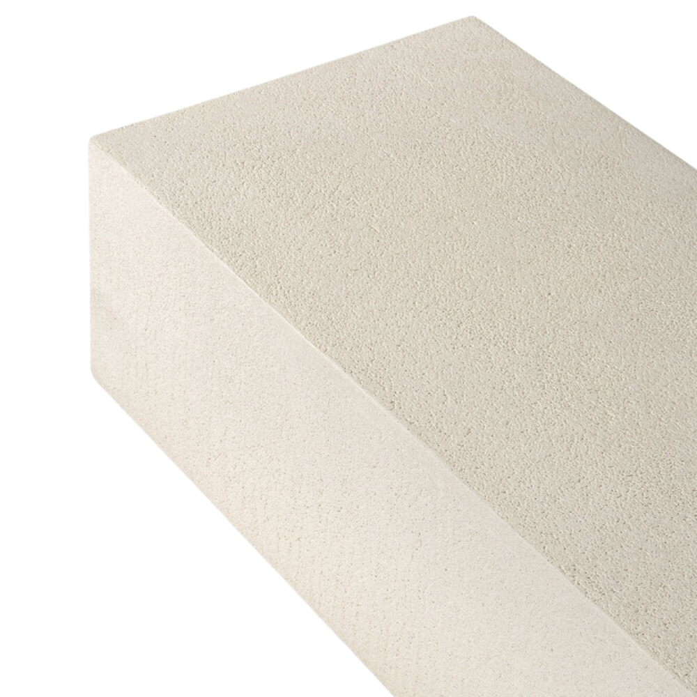 The Elements Floor Shelf by Ethnicraft from the top angle close-up.