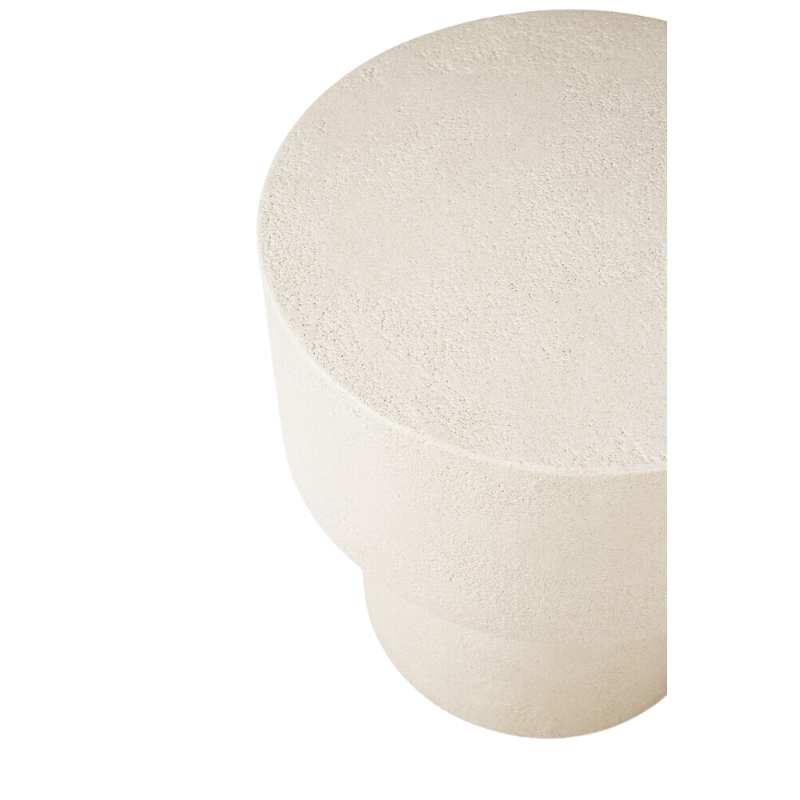 The Elements Mushroom Side Table from Ethnicraft in detail.