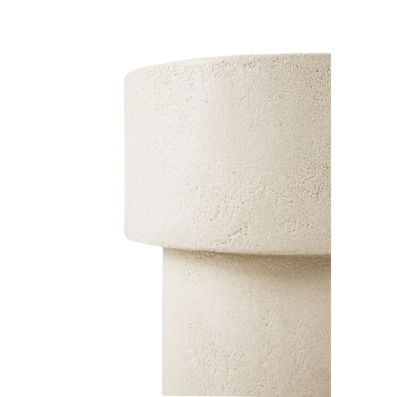 The Elements Mushroom Side Table from Ethnicraft in a studio.