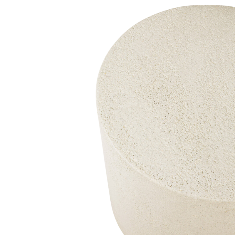 The Elements Side Table from Ethnicraft from the top.