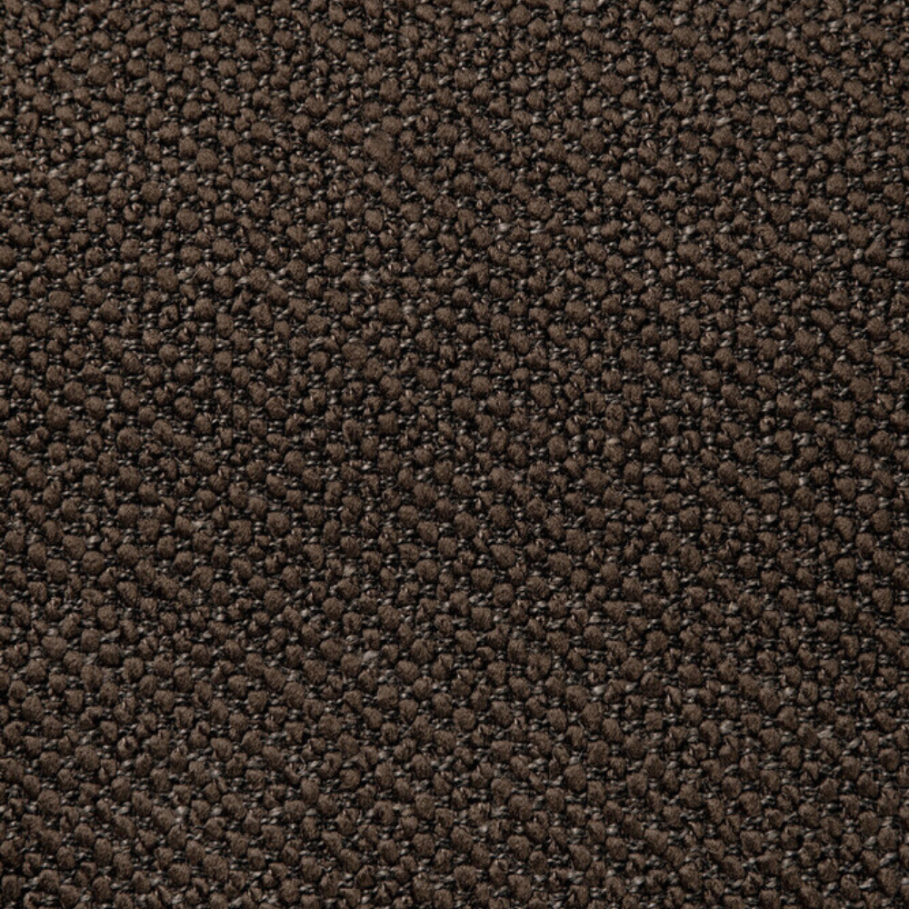Chocolate upholstery detailed image.