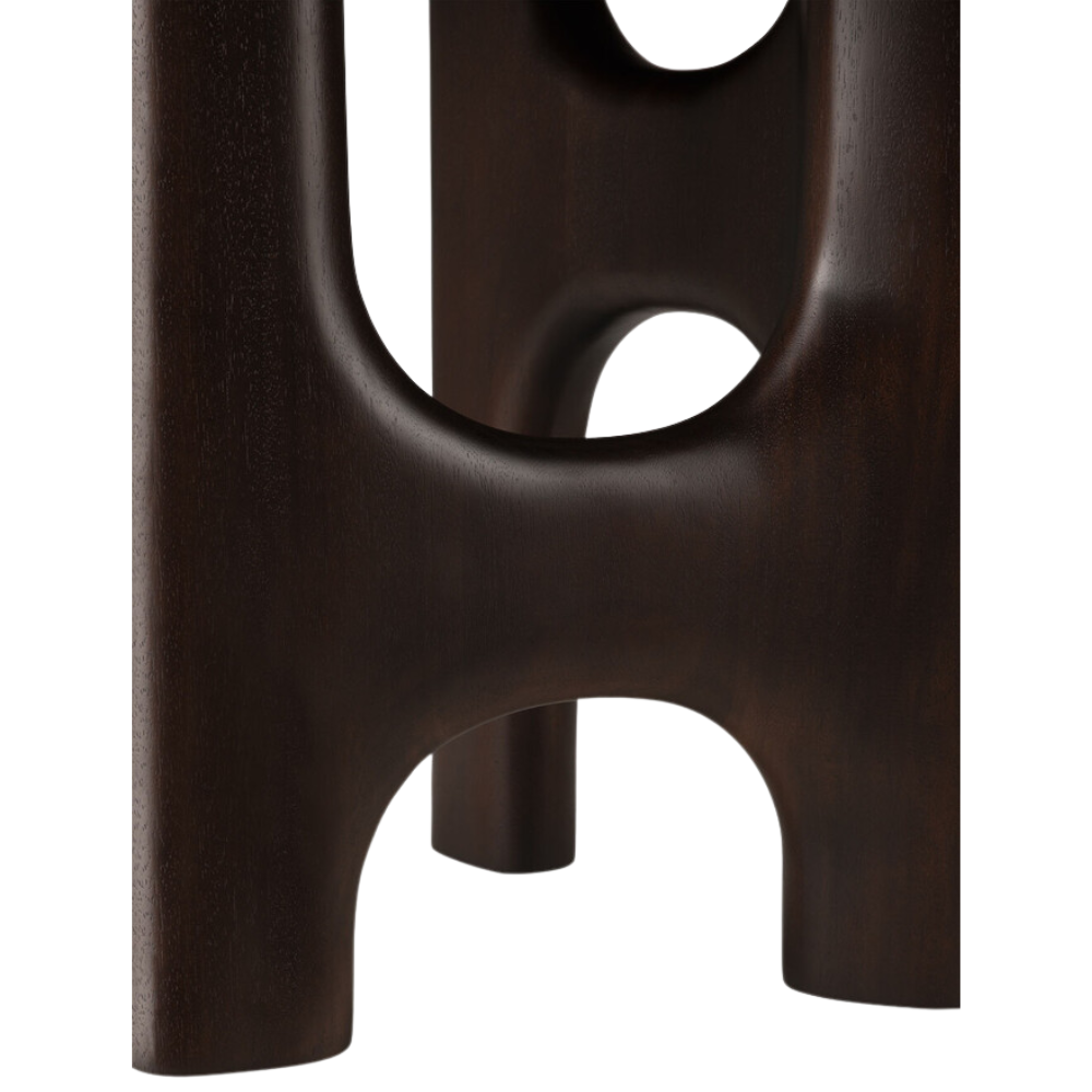 The Flow Side Table from Ethnicraft base.