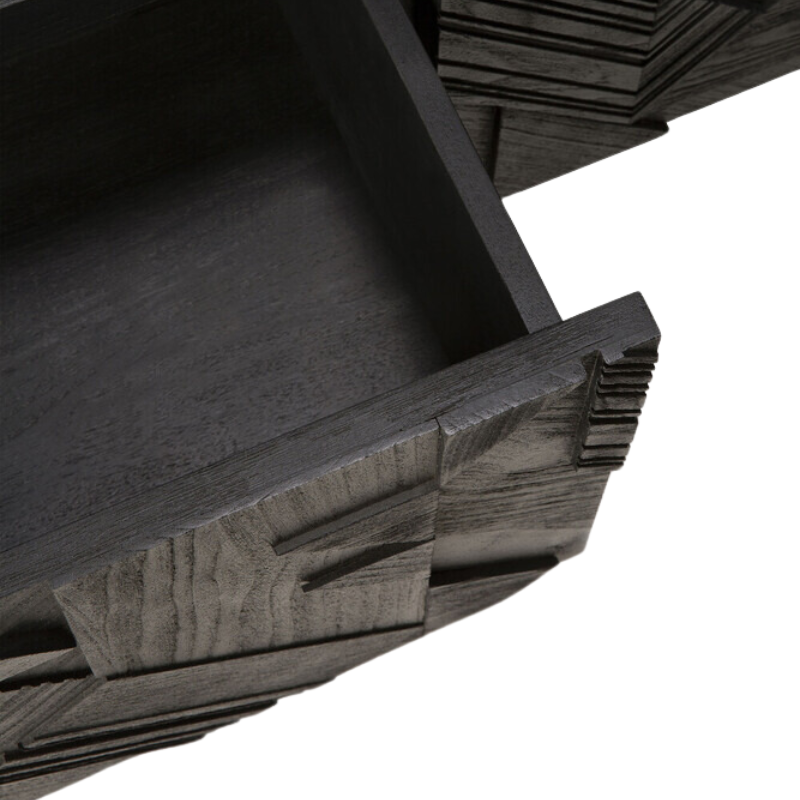 The Graphic TV Cupboard from Ethnicraft drawer.