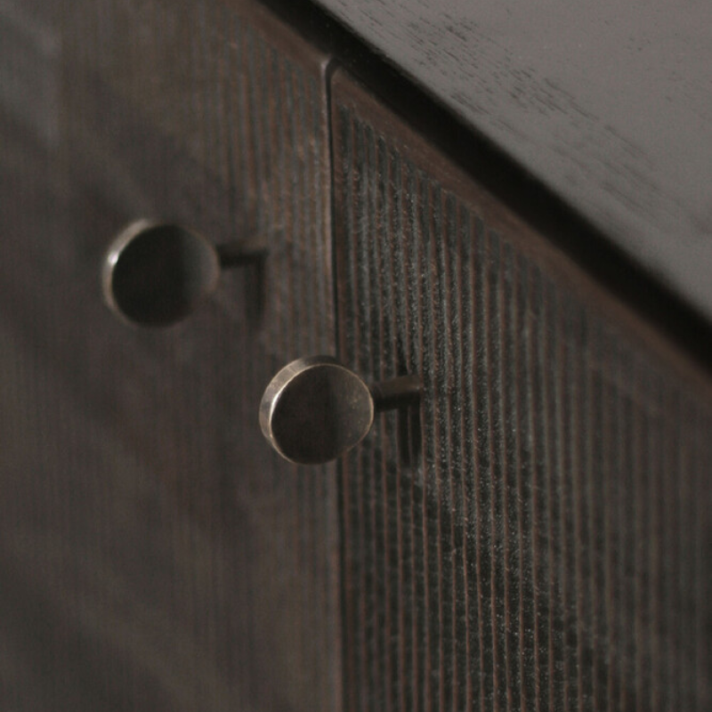 The Grooves Sideboard from Ethnicraft door handles.