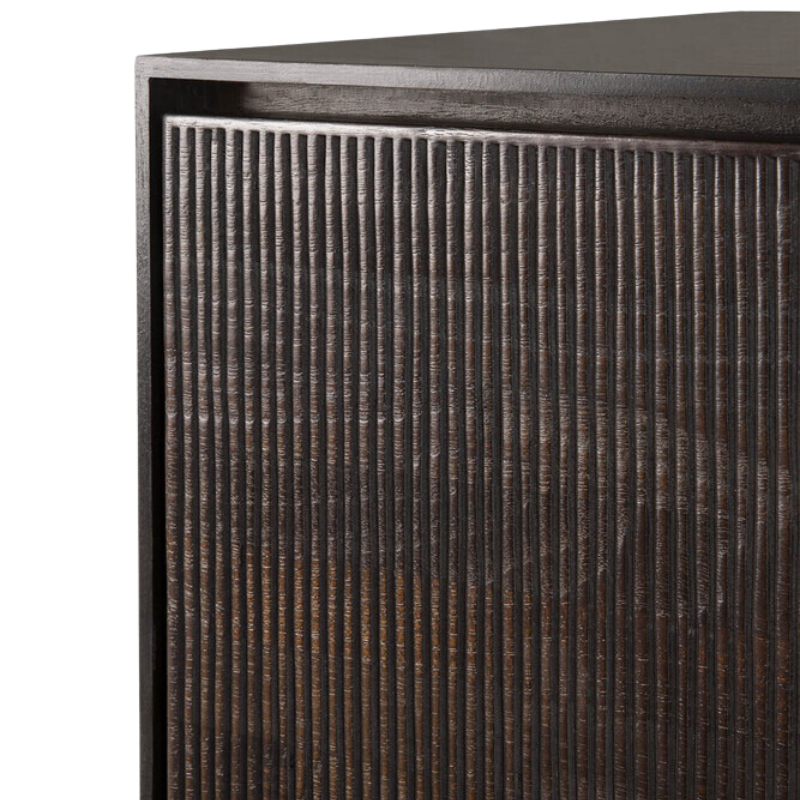 The Grooves TV Cupboard from Ethnicraft corner.