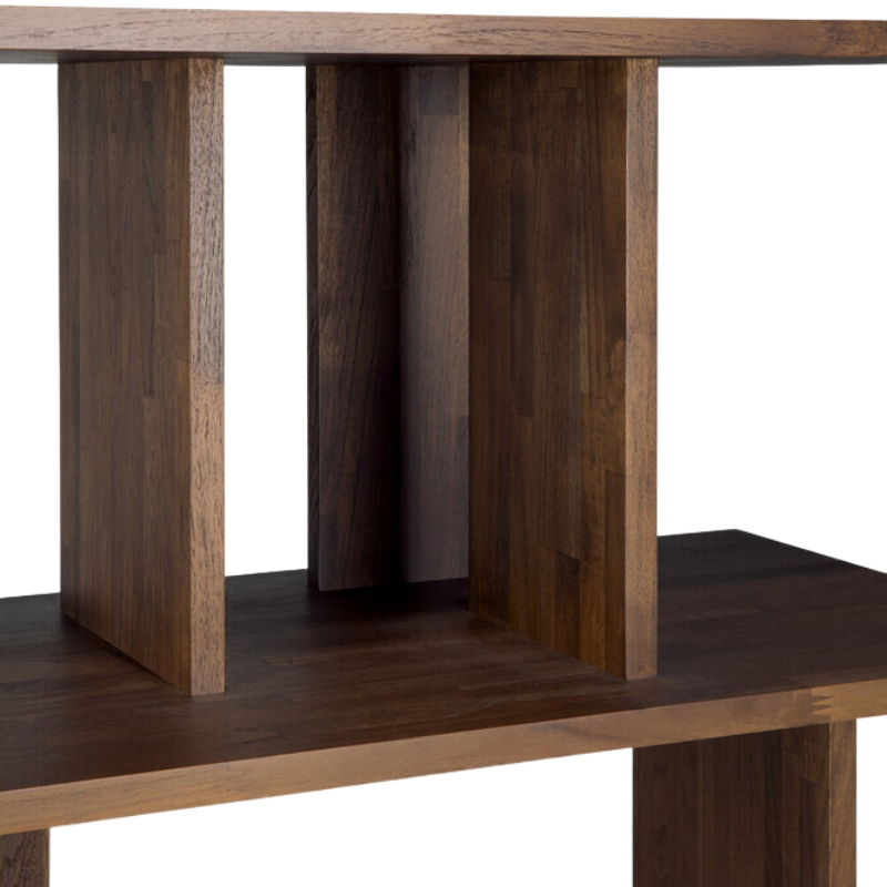 The Irregular Rack from Ethnicraft in 44 inch size in detail.