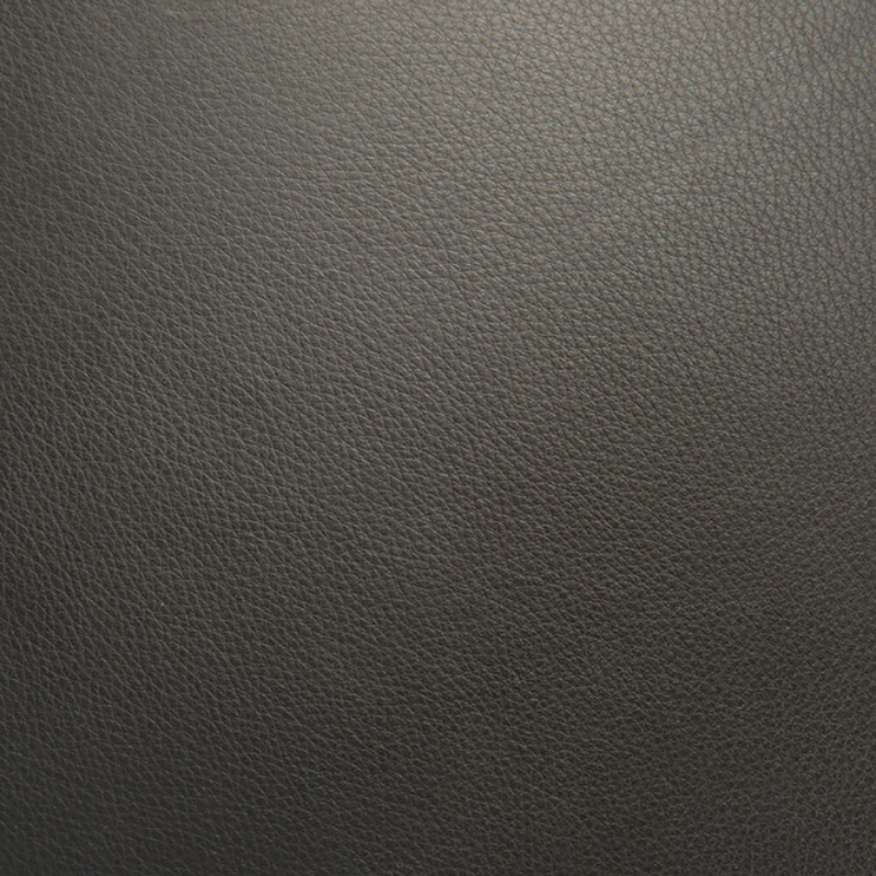 The Jack Lounge Chair from Ethnicraft with a black leather cushion fabric swatch.