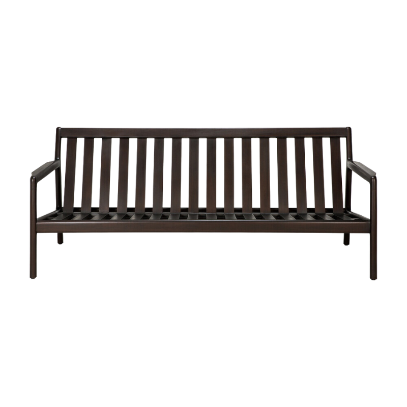 The Jack Sofa by Ethnicraft without a cushion.