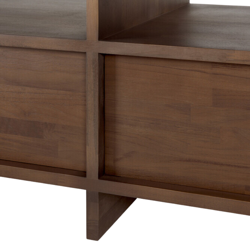 The Kabuki TV Cupboard from Ethnicraft from the rear.