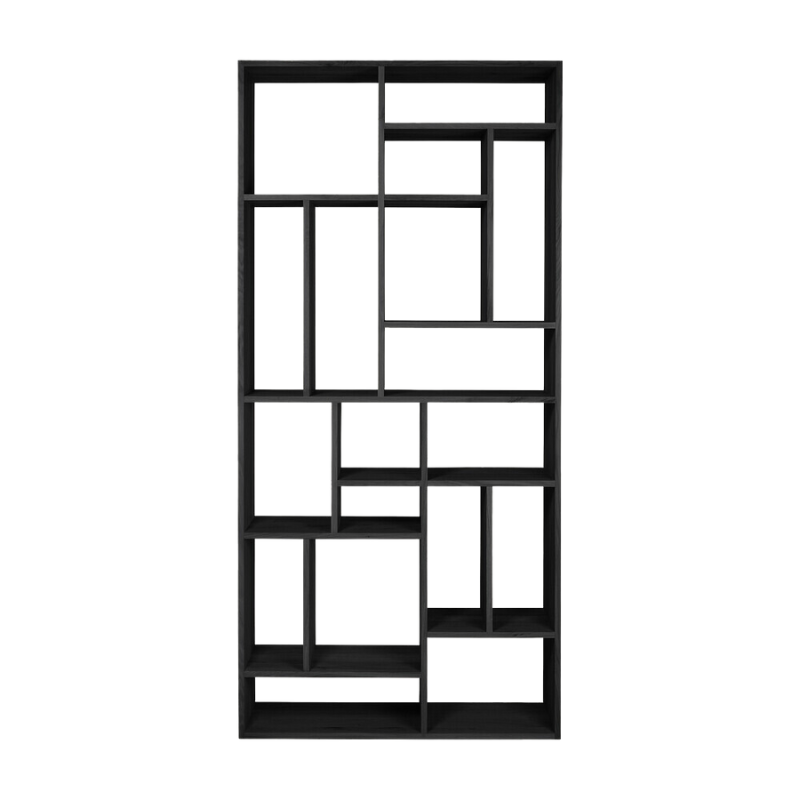 The M Rack from Ethnicraft large size in black oak.