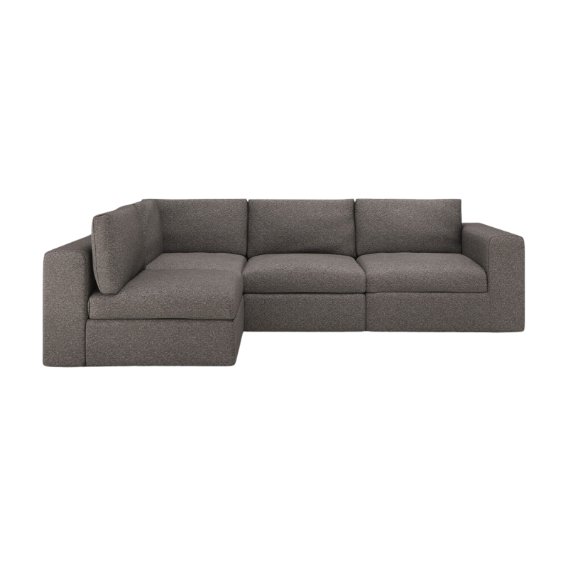 The Mellow Sofa in Granite, Left from Ethnicraft.
