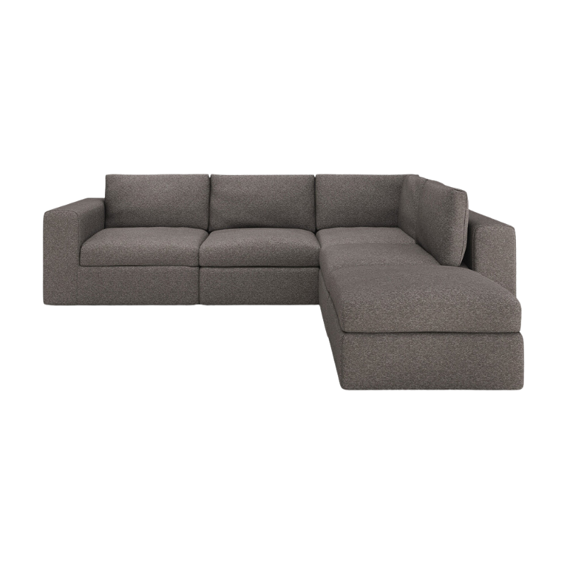 The Mellow Sofa Set, Square 2-3 Granite, Right from Ethnicraft.