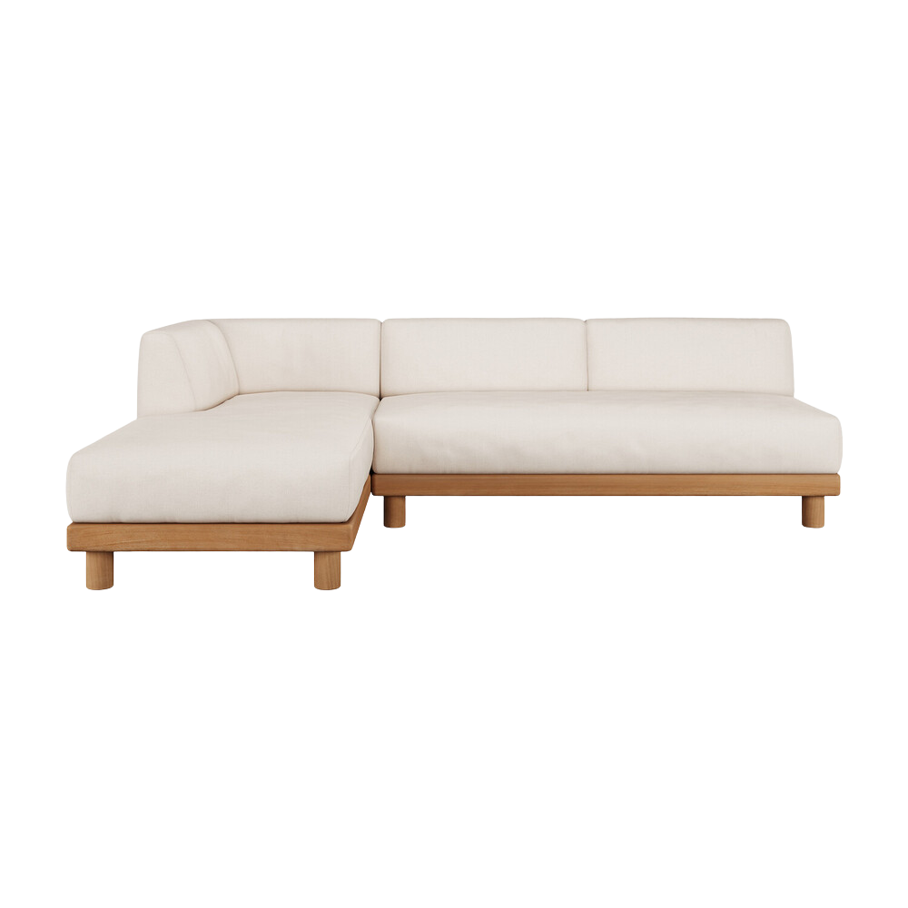 The Monocle Outdoor Modular Arm Sectional Left from Ethnicraft.