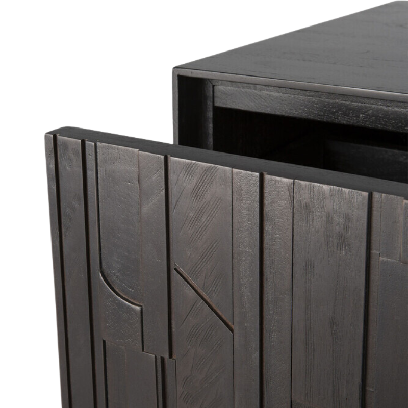 The Mosaic TV Cupboard from Ethnicraft drawer.