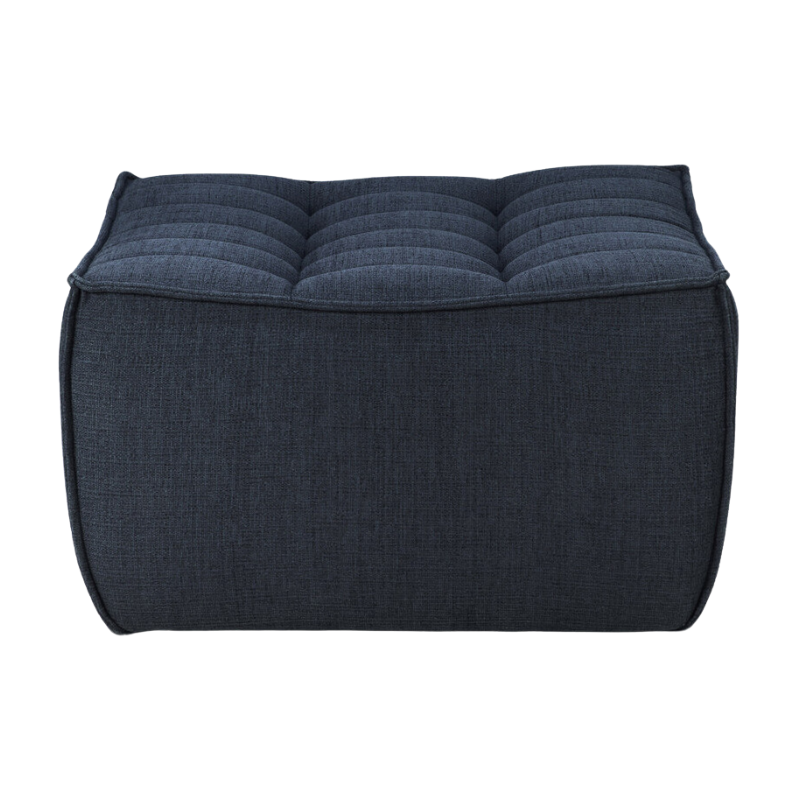The N701 Footstool from Ethnicraft with graphite eco fabric.