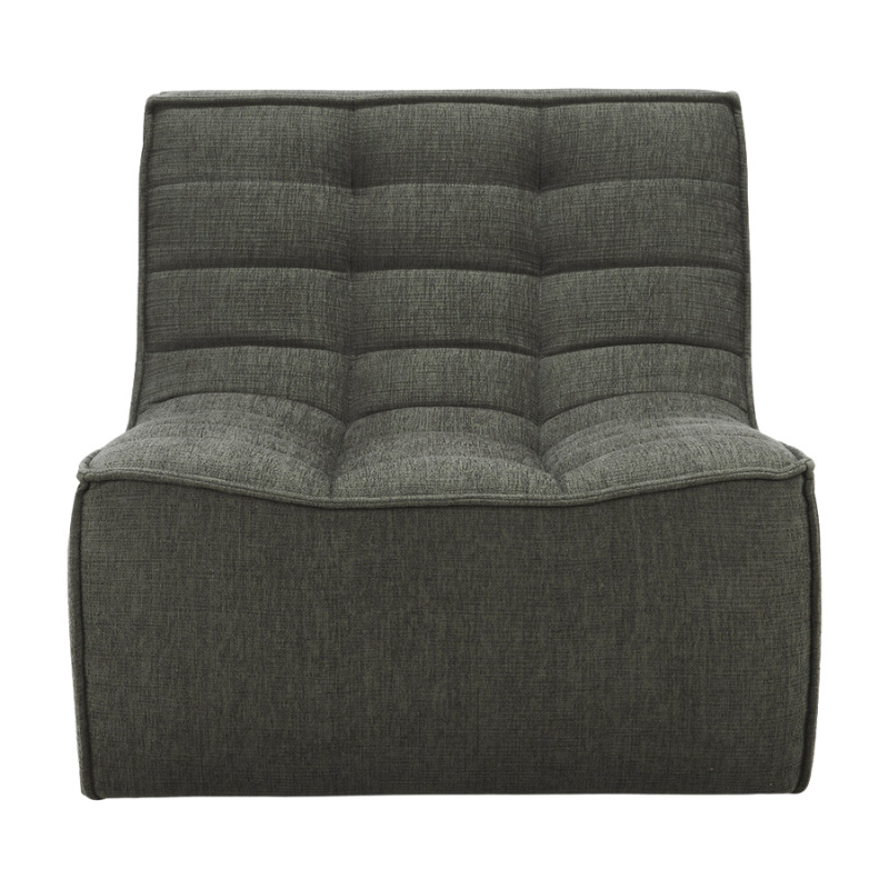 The N701 Lounge Chair from Ethnicraft with moss eco fabric.