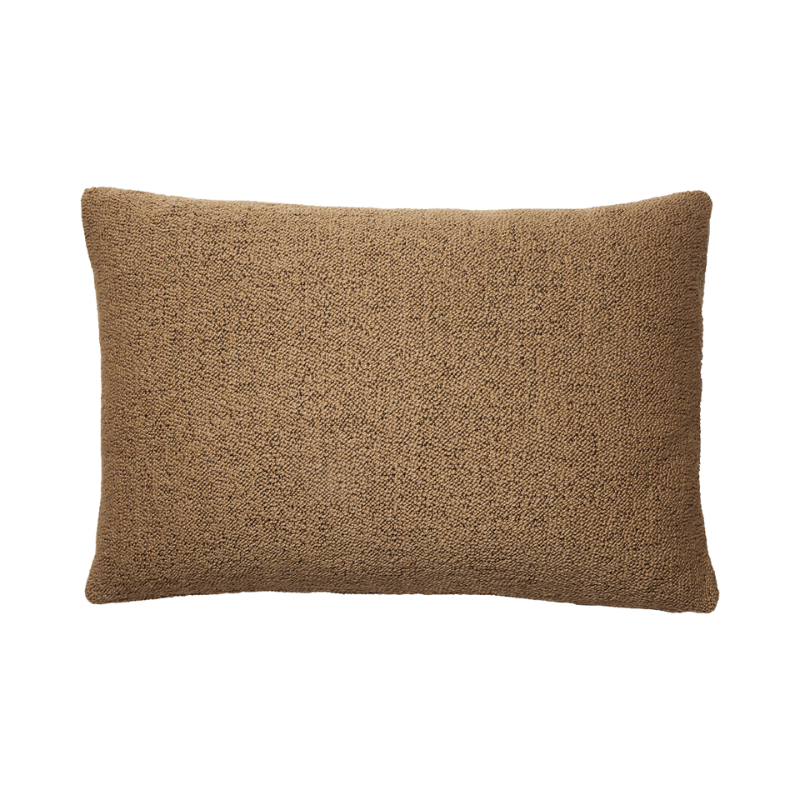 The Nomad Rectangular Outdoor Cushion by Ethnicraft in cumin.