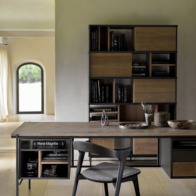 The Oscar Rack from Ethnicraft in an office.