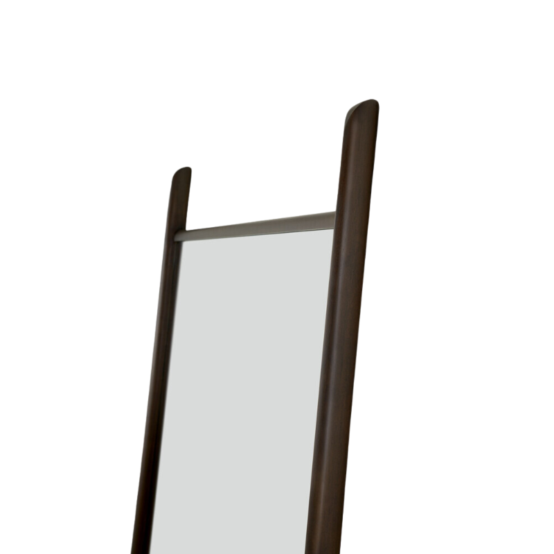 The full PI Floor Mirror from Ethnicraft in a close up shot.