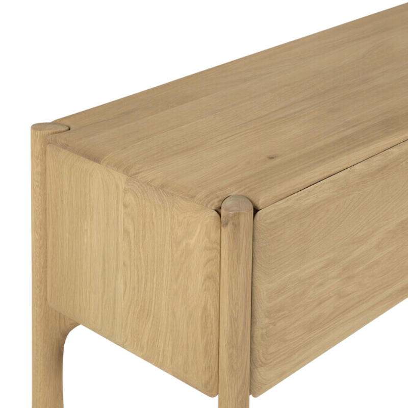 The PI TV Cupboard from Ethnicraft in a close up. all-groups