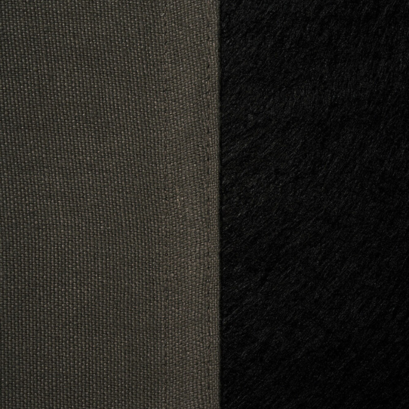 The Revive Bed from Ethnicraft in grey color cover.