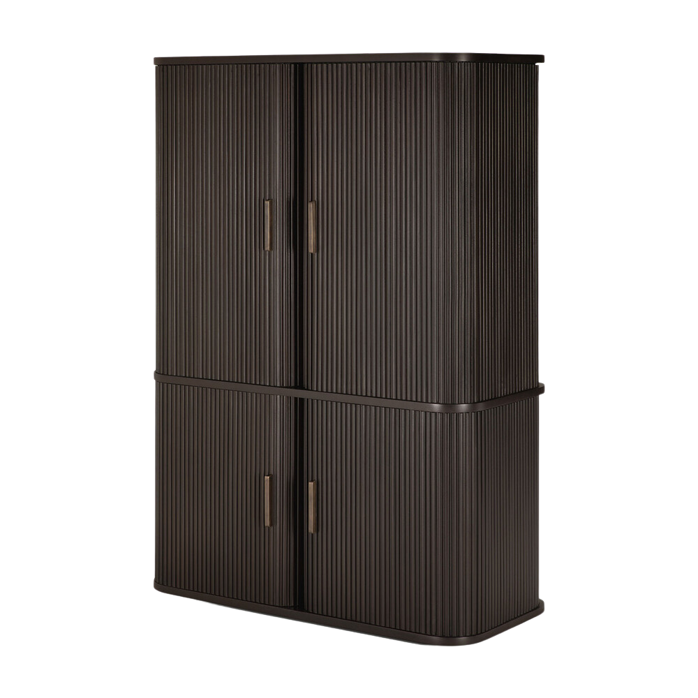 The Roller Max Filing Cabinet from Ethnicraft from an angle.