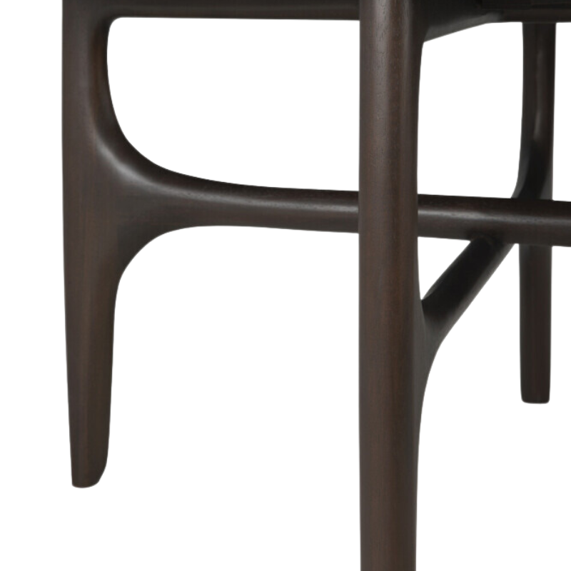 The Round PI Coffee Table from Ethnicraft base.