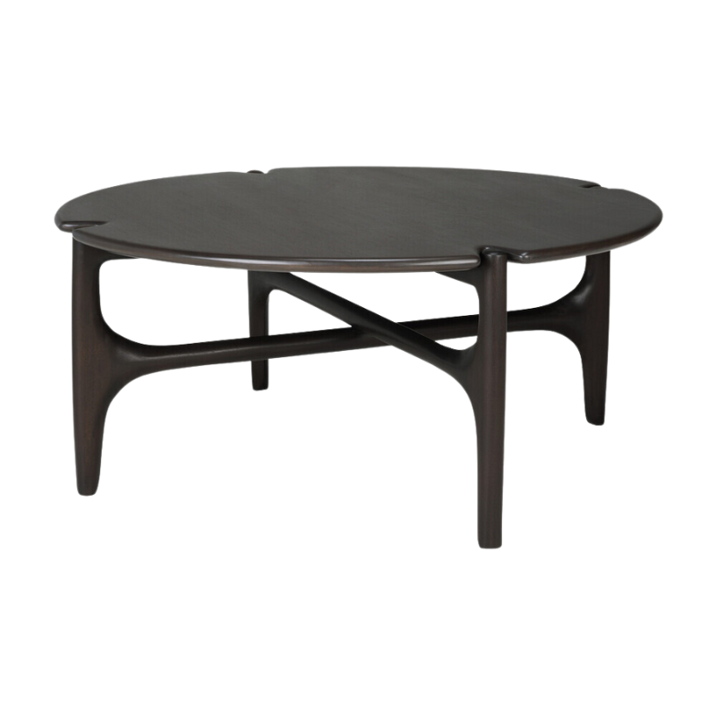 The Round PI Coffee Table from Ethnicraft large size.