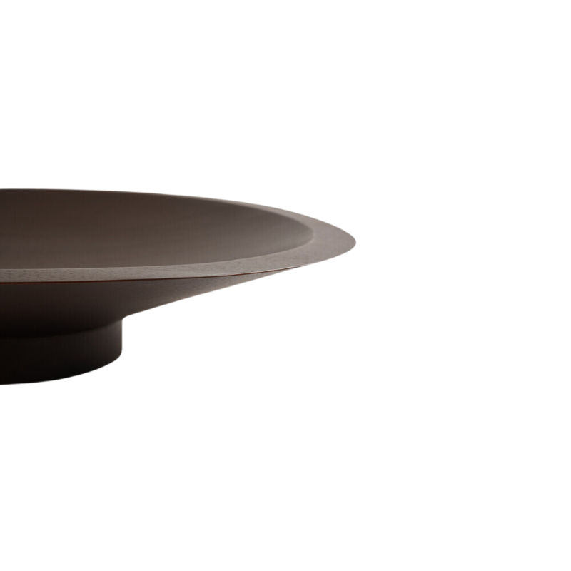 The Satellite Bowl from Ethnicraft close up.