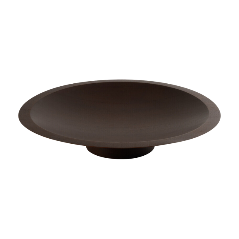 The Satellite Bowl from Ethnicraft from a high angle.