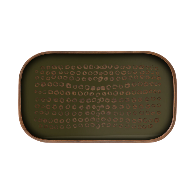 The Second Nature Valet Tray Large Rectangular from Ethnicraft.