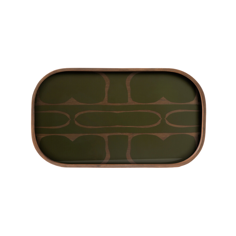 The Second Nature Valet Tray Small Rectangular from Ethnicraft.