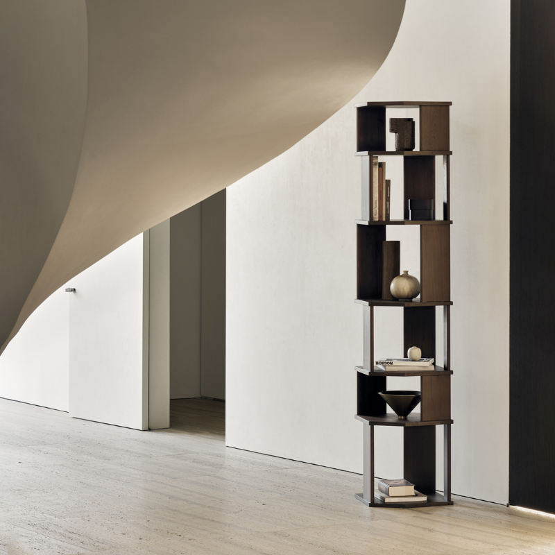 The Stairs Column from Ethnicraft in a living space.