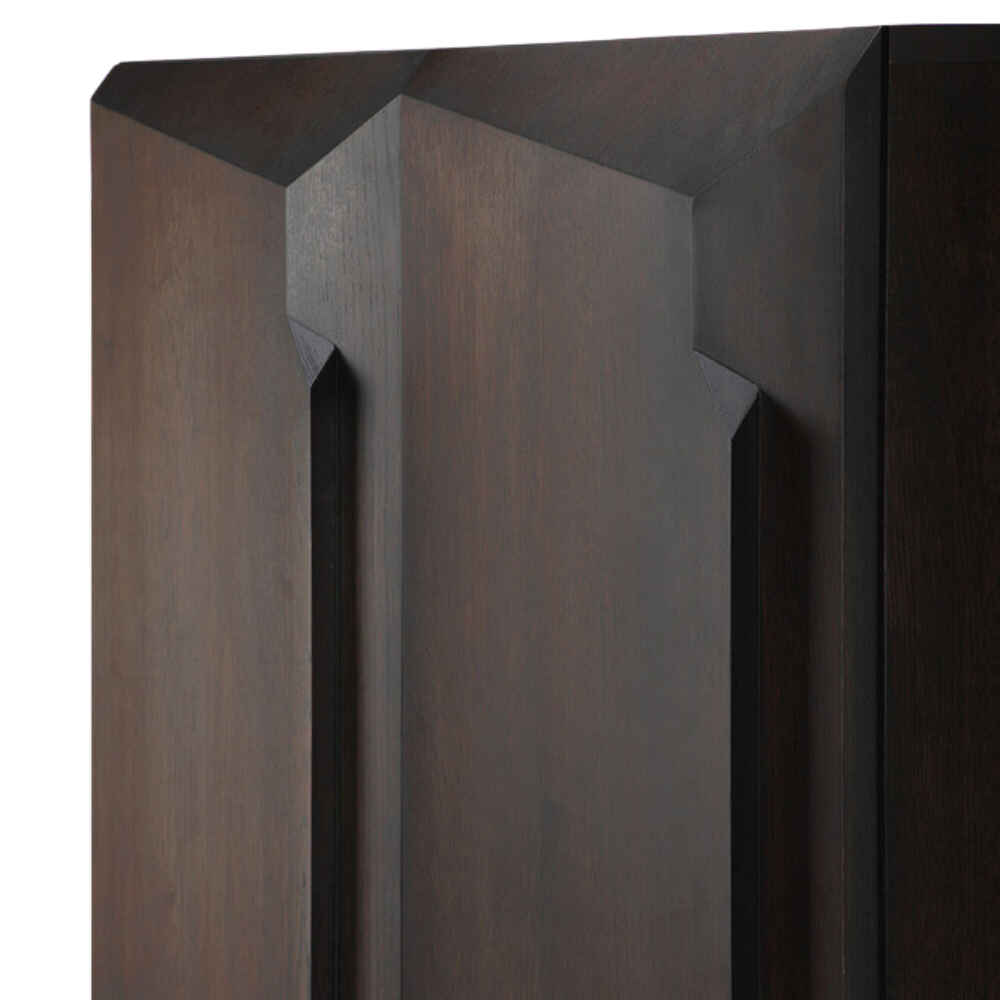 The Stairs Cupboard from Ethnicraft with the corner detail.