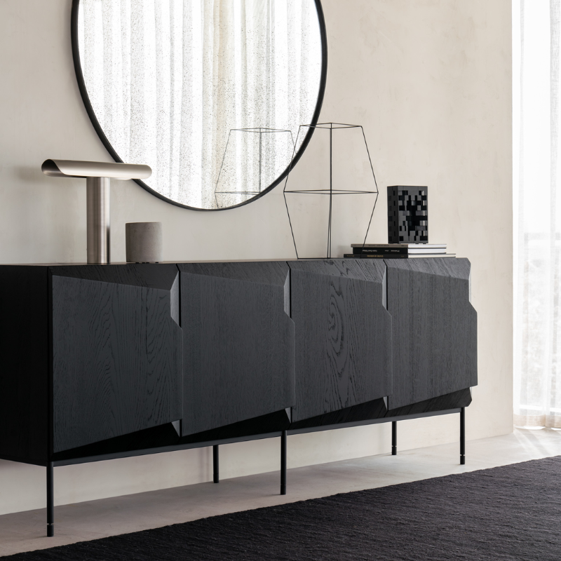 The Stairs Sideboard from Ethnicraft in a home.