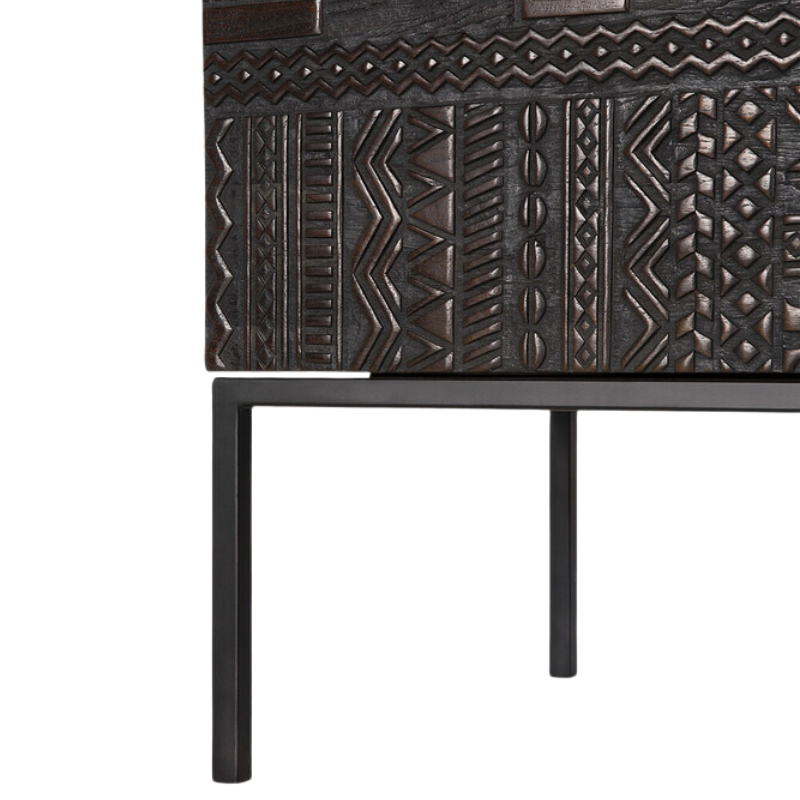 The Tabwa TV Cupboard from Ethnicraft base.