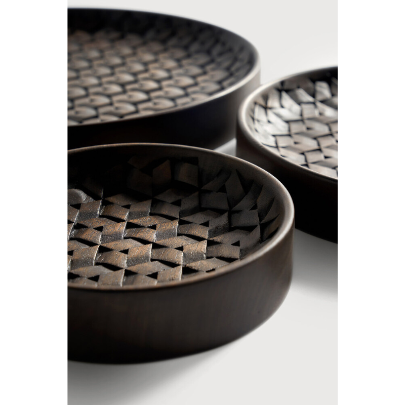 The Tampa Board Set from Ethnicraft in a family space.