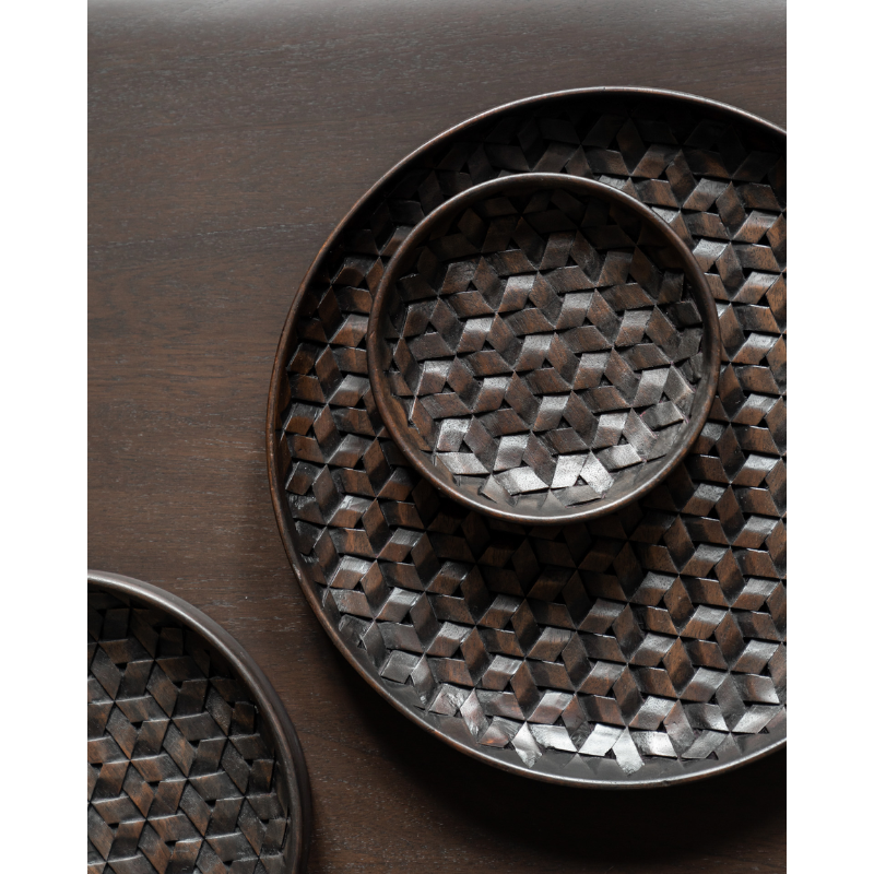 The Tampa Board Set from Ethnicraft in a living space.