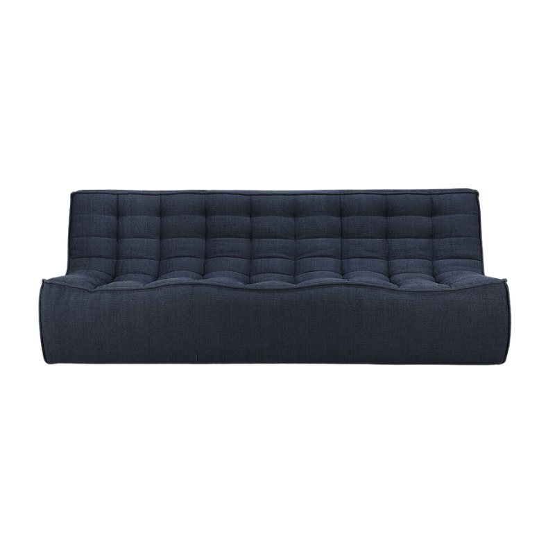 The N701 Three Seater Sofa from Ethnicraft with graphite eco fabric.