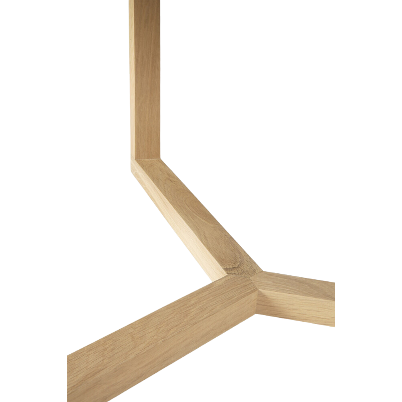 The base of the Tripod Coffee Table from Ethnicraft.