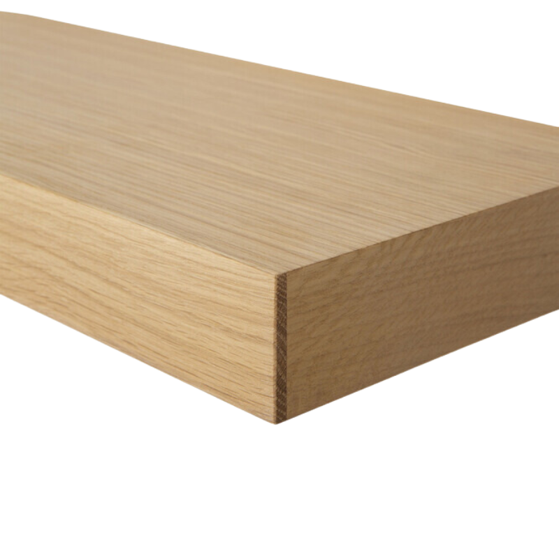 The Wall Shelf from Ethnicraft made with oak corner.