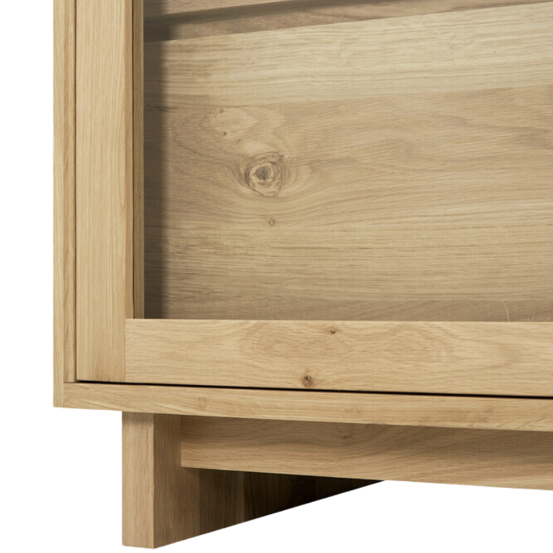 The Wave Cupboard from Ethnicraft base.