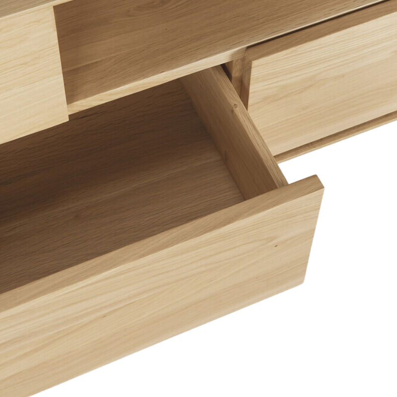 The Whitebird TV Cupboard from Ethnicraft drawer.